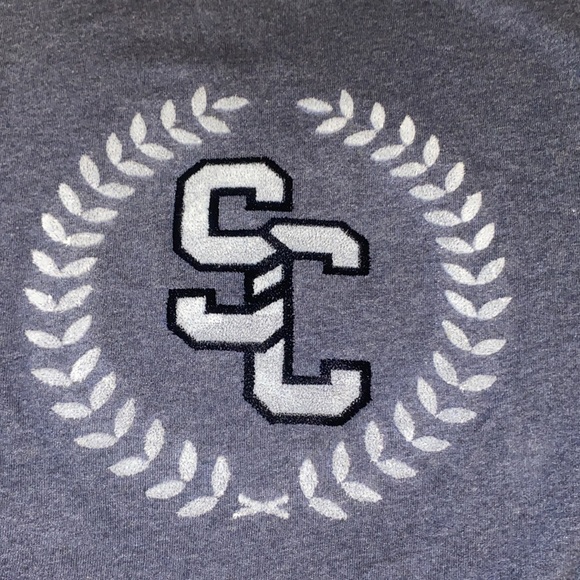 Soul by SoulCycle University Crewneck Pullover - Navy Blue - Size Large - Picture 2 of 4